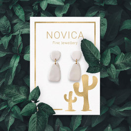 Tarjeta de visualización de canalización de cactus