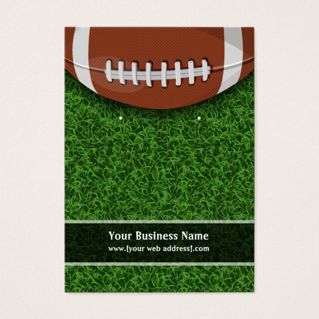 Tarjeta de visualización de canalización de fútbol (Frente)