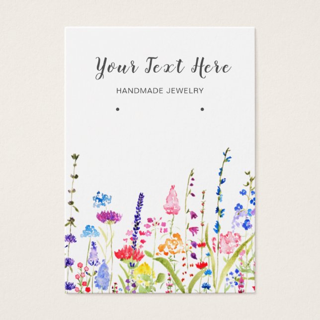 Tarjeta de visualización de canalización ・ Flores  (Frente)