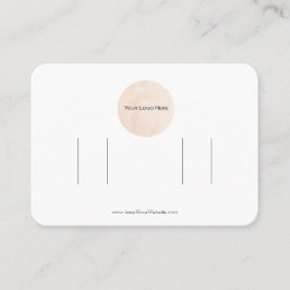 Tarjeta de visualización de clips de doble reverso