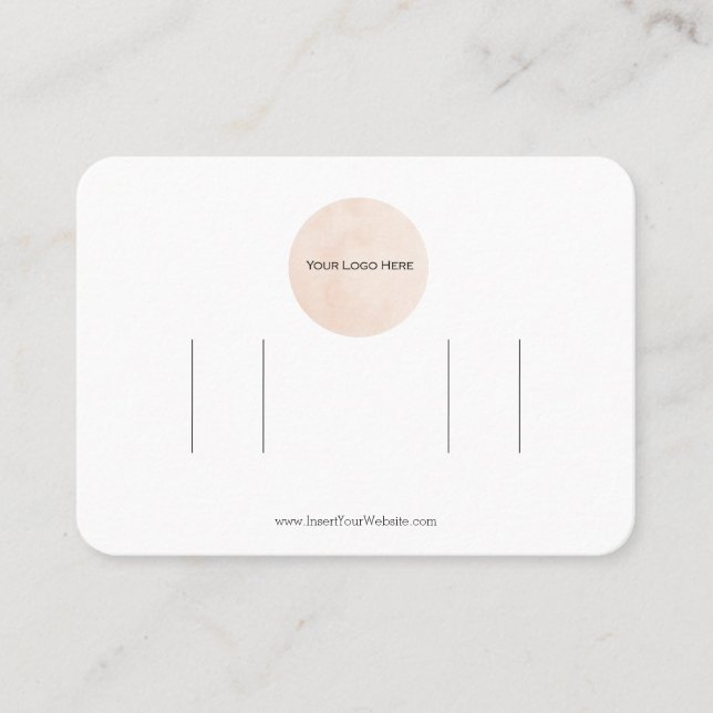 Tarjeta de visualización de clips de doble reverso (Anverso)