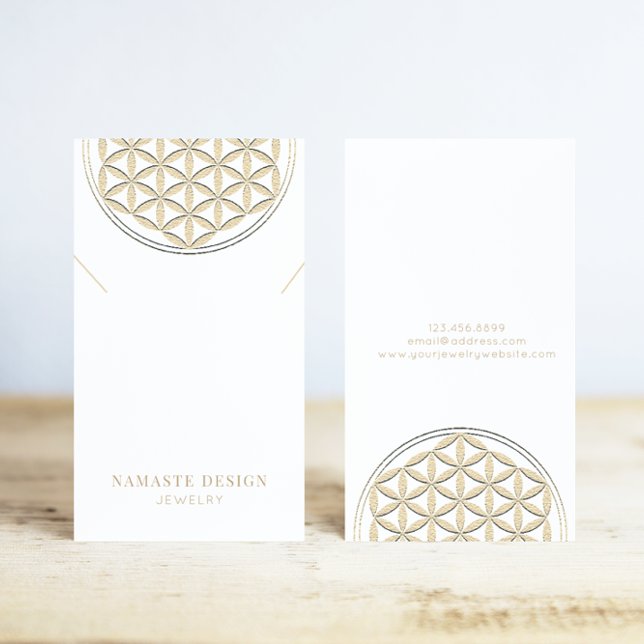 Tarjeta de visualización de collar ・ Blume de oro  (Subido por el creador)