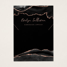 Tarjeta de visualización de collar de agendas de o