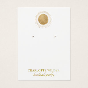 Tarjeta de visualización de collar de círculo de R