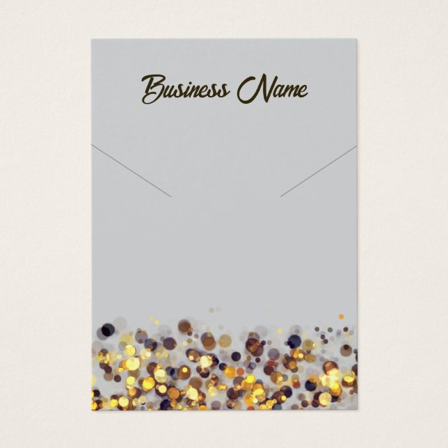 Tarjeta de visualización de collar de código QR gr (Frente)