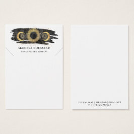 Tarjeta de visualización de collar de estrellas de