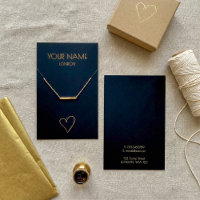 Tarjeta de visualización de collar o pulsera de co