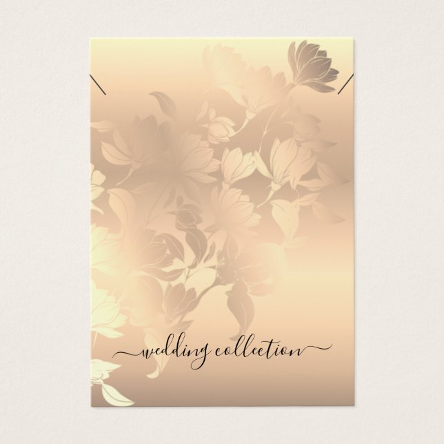 Tarjeta de visualización de collar Rubor rosado ro (Frente)