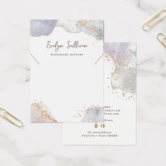 tarjeta de visualización de collares de formas de  (Oficina)