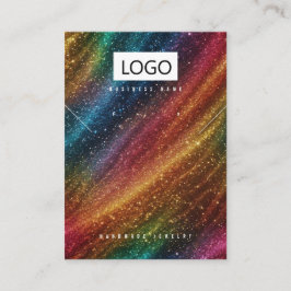 Tarjeta de visualización de collares de joyas arco