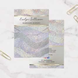 tarjeta de visualización de collares de ondas de a