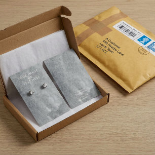 Tarjeta de visualización de color de agua gris