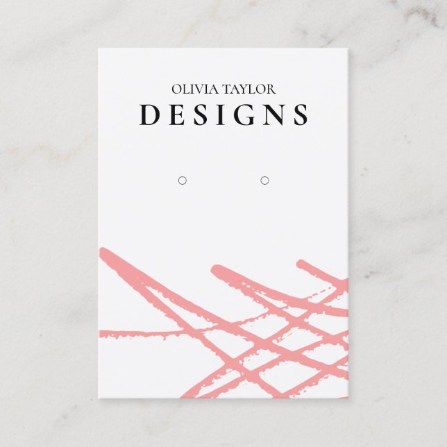 Tarjeta de visualización de color de agua rojo abs (Anverso)