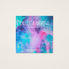 Tarjeta de visualización de color de agua salada r