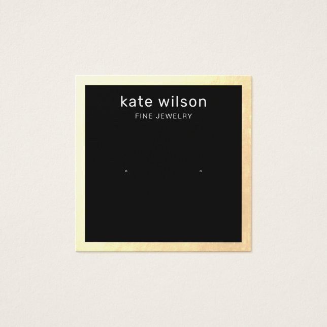 Tarjeta de visualización de cuadrado de anclaje de (Anverso)