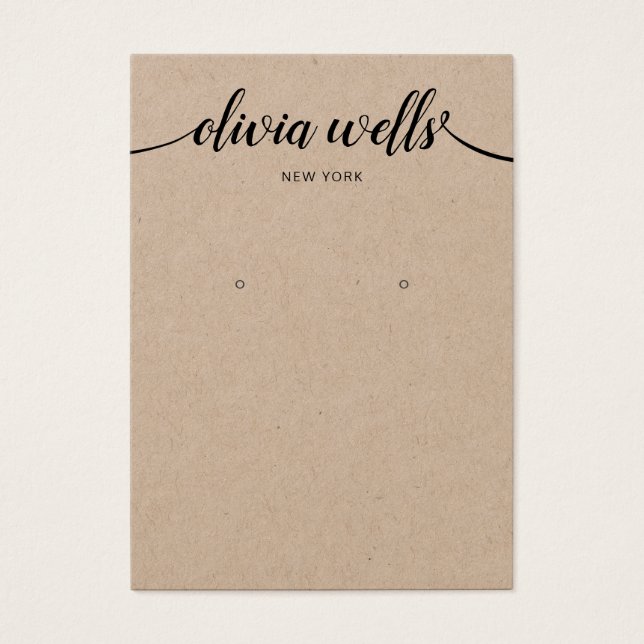 Tarjeta de visualización de derivación para tipogr (Frente)