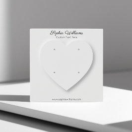 Tarjeta de visualización de estuches de 2 pares de