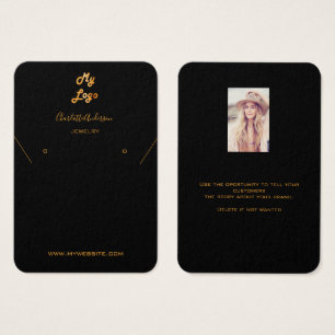 Tarjeta de visualización de fotografías de joyas c