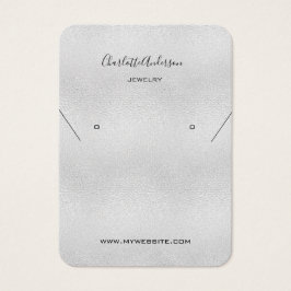 Tarjeta de visualización de fotografías de joyas d