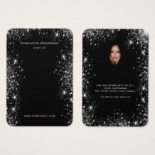 Tarjeta de visualización de fotografías de joyas d