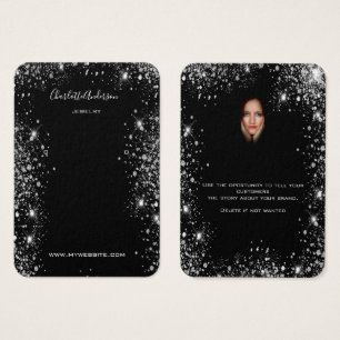 Tarjeta de visualización de fotografías de joyas d