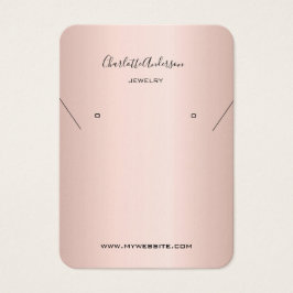 tarjeta de visualización de fotografías de joyas d