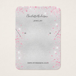 Tarjeta de visualización de fotos de pendientes de