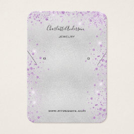 Tarjeta de visualización de fotos de pendientes pu