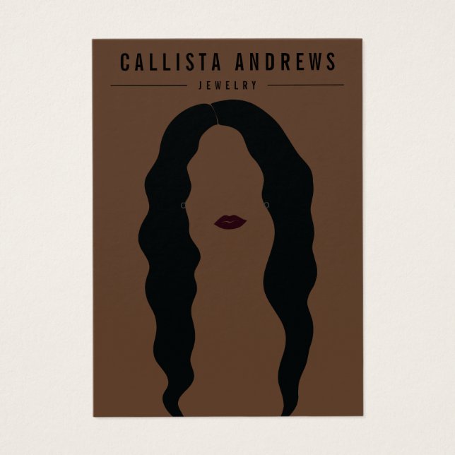 Tarjeta de visualización de ganancia Chica de los  (Frente)