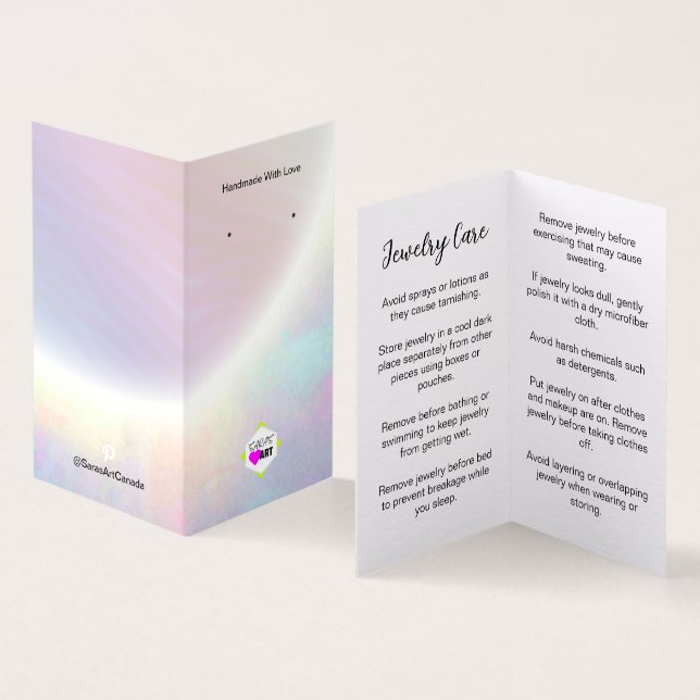 Tarjeta de visualización de ganancia con su logoti (Interior y exterior)