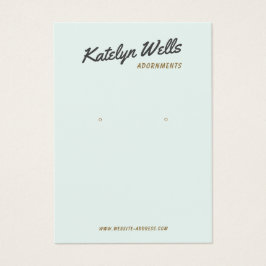 Tarjeta de visualización de ganancia de caligrafía