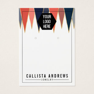 Tarjeta de visualización de ganancia del logotipo 