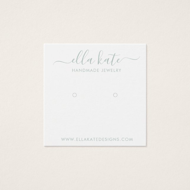 Tarjeta de visualización de ganancia moderna (Anverso)