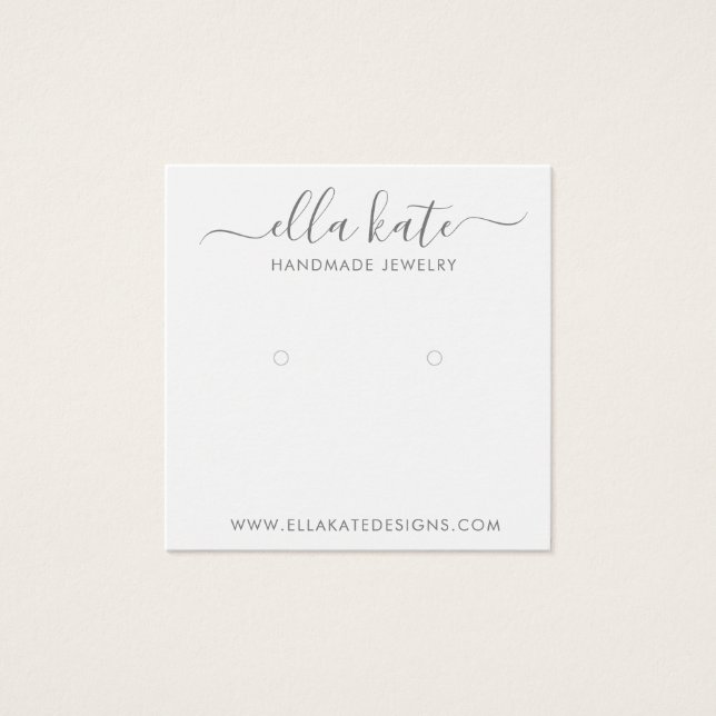 Tarjeta de visualización de ganancia moderna (Anverso)