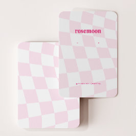 Tarjeta de visualización de ganancia rosa de verif