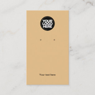 Tarjeta de visualización de ganga de logotipos de
