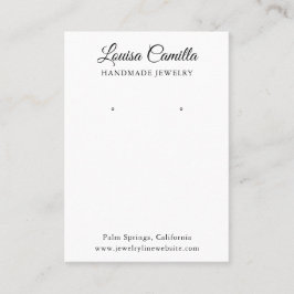 Tarjeta de visualización de grabaciones minimalist