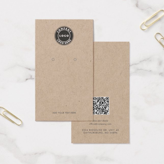 Tarjeta de visualización de ingresos de código QR  (Oficina)