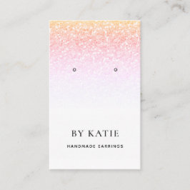 Tarjeta de visualización de ingresos del Purpurina