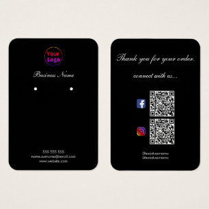 Tarjeta de visualización de ingresos elegante y ne