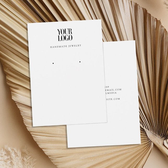 Tarjeta de visualización de jewelry Earring de log (Subido por el creador)