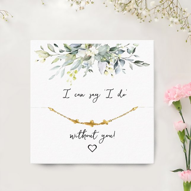Tarjeta de visualización de jewelry Earrings perso ( Custom Jewelry Earrings Display Card  Bridesmaid gift )