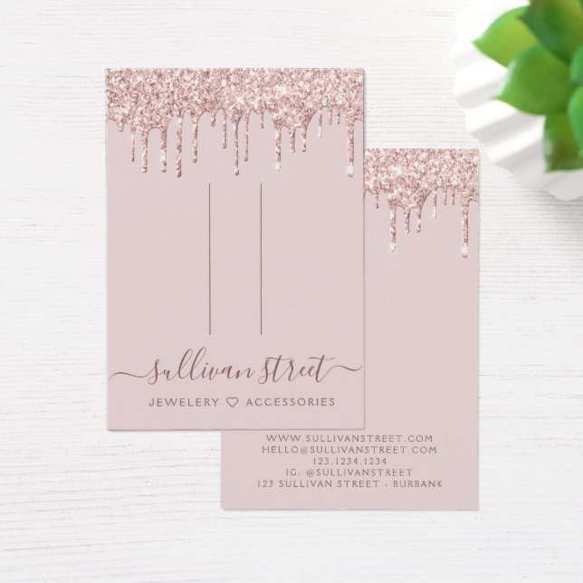 Tarjeta de visualización de Joyas con clip de pelo (Escritorio)