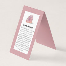 Tarjeta de visualización de joyas con significado 