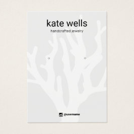 Tarjeta de visualización de joyas de canalización