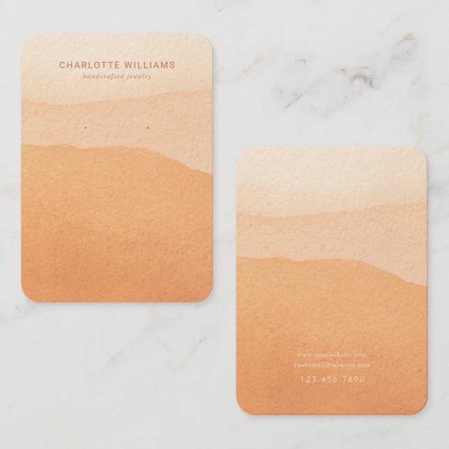 Tarjeta de visualización de joyas de capas de terr (Anverso / Reverso)