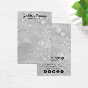 Tarjeta de visualización de joyas de collar de col