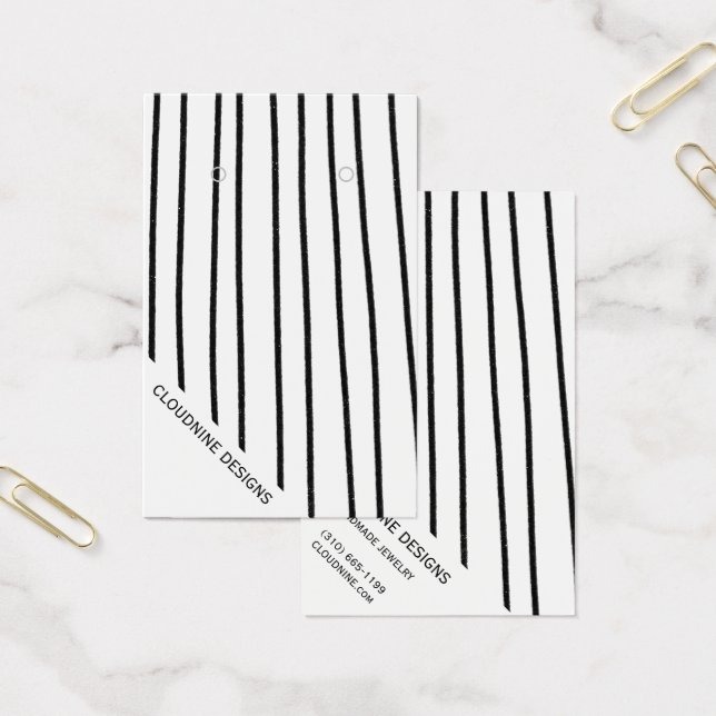 Tarjeta de visualización de joyas de collar de duc (Oficina)
