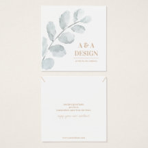 Tarjeta de visualización de joyas de collar de hoj