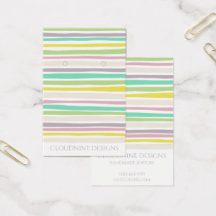 Tarjeta de visualización de joyas de collar de la